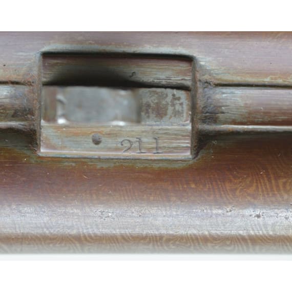 A cased side-by-side shotgun by Woodward & Son