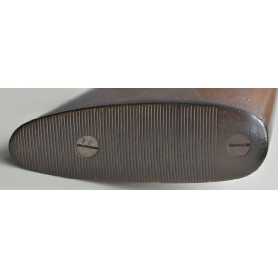 A cased side-by-side shotgun by Woodward & Son