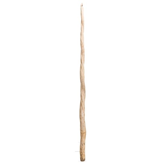 A Greenlandic narwhal tusk, 20th century