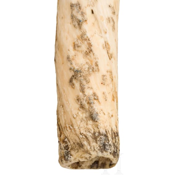 A Greenlandic narwhal tusk, 20th century