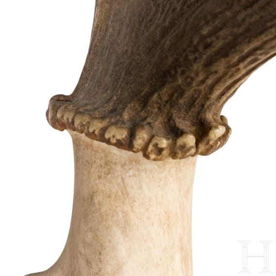 Zwei Jagdtroph&auml;en Hirschgeweih