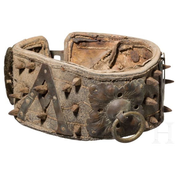 A German dog collar, circa 1700