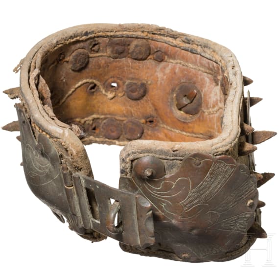 A German dog collar, circa 1700
