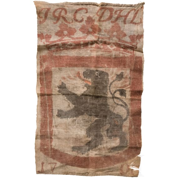 A hunting toil, Hanau-Lichtenberg, dated 1700