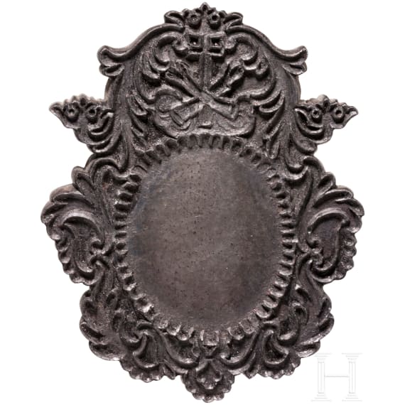 A large South German stamping toll for bookbinders, circa 1700