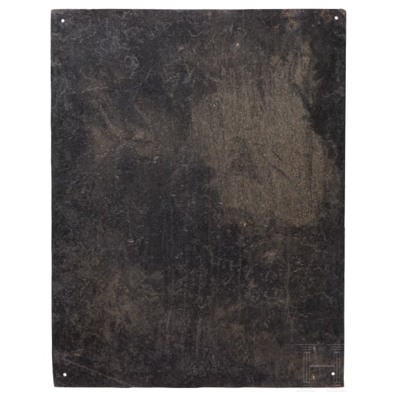 Baroque cast-iron furnace plate, 17th/18th century