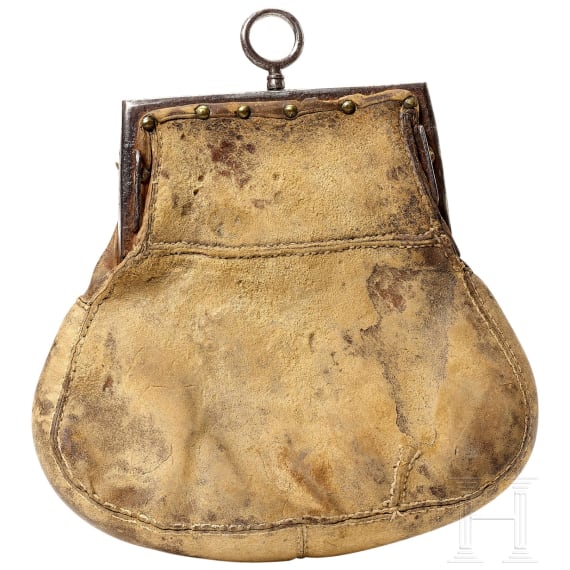 A French money pouch, 17th/18th century