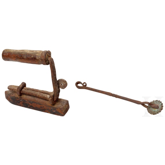 Ironing trips and wrought iron dumplings, alpine, 17th/18th century