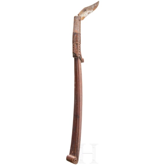 A tanner's knife, southern German, 1st half of the 18th century