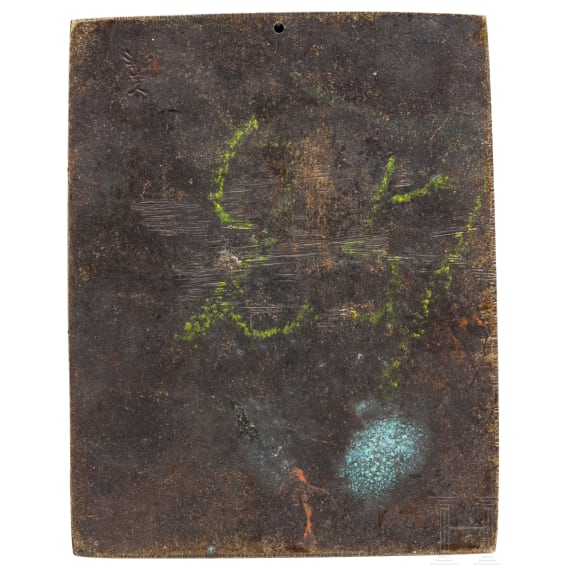 A Flemish bronze plaque, 16th century or later