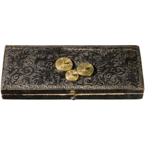 A French coin scale, around 1800