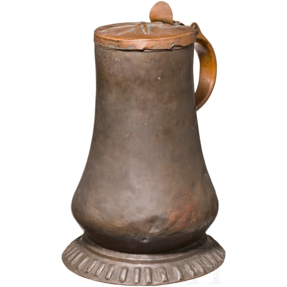 A can of a South German guild of the nail smiths, dated 1838