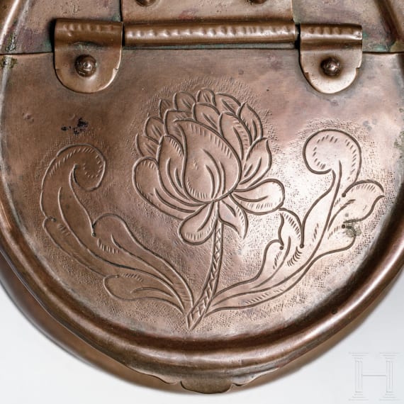 Three southern German copper containers, late 18th/early 19th century