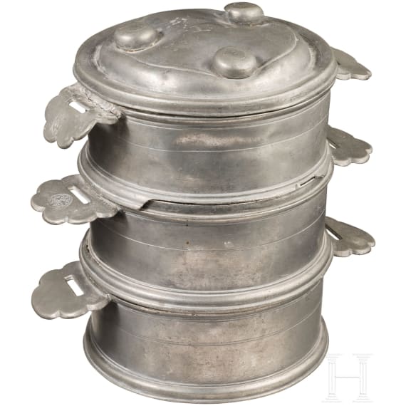 A dinner carrier, Innsbruck, 1st half of the 18th century