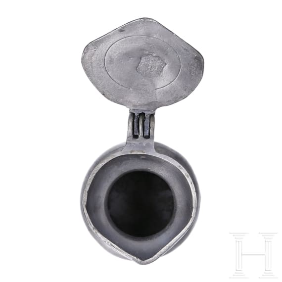 A small pewter flagon from Cologne, first half of the 18th century