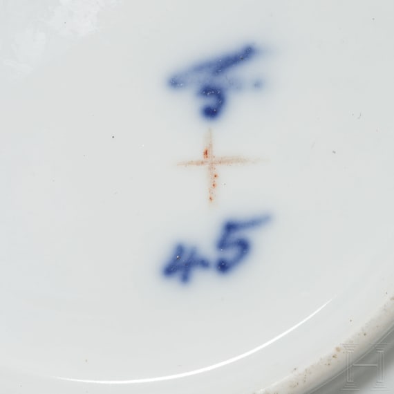 Sammlung Porzellantassen, deutsch, 19. Jhdt.