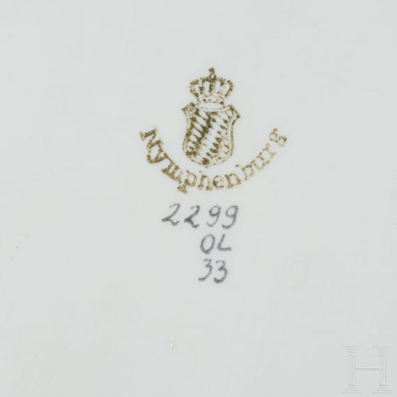 A Nymphenburg coffee set, circa 1960