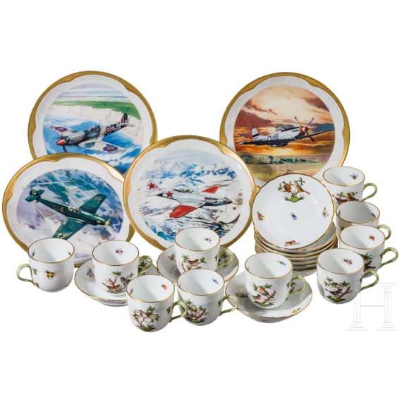 A collection of porcelain, 20th century