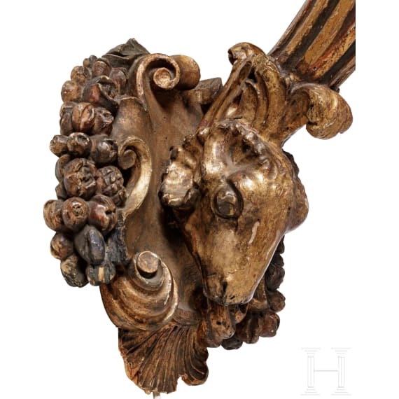 A German Baroque sconce, 1st half of the 18th century