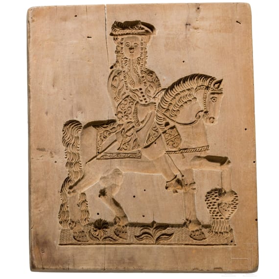 A carved southern German "Springerle-Model", circa 1800