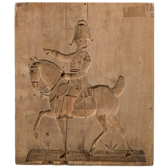 A carved southern German "Springerle-Model", circa 1800