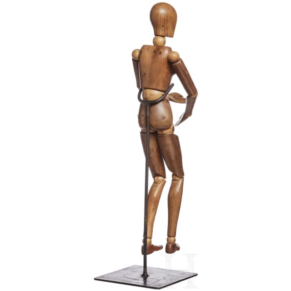 A rare French female mannequin, circa 1900