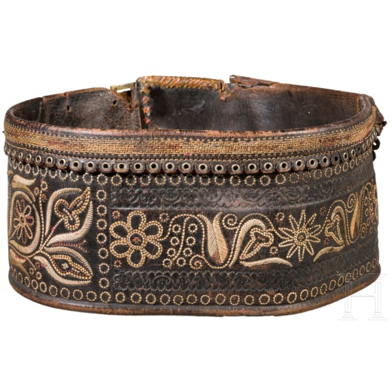 The embroidered southern German/Austrian belts, 1st half of the 19th century