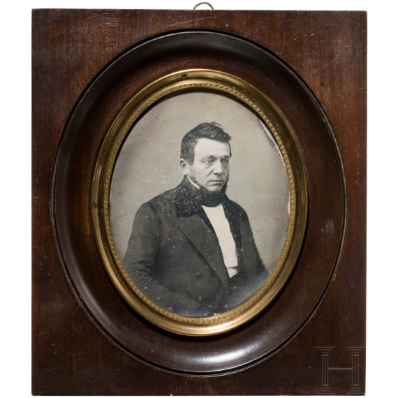 A large Daguerrotypie, Victor Plumier, France, ca. 1850