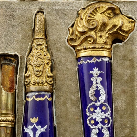 A French writing set, circa 1860