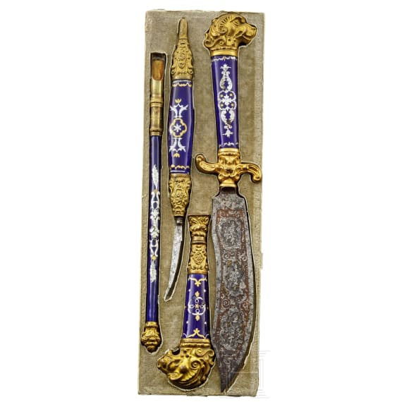 A French writing set, circa 1860