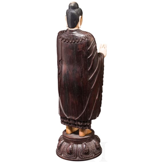A Sino-Tibetan standing Buddha, circa 1900