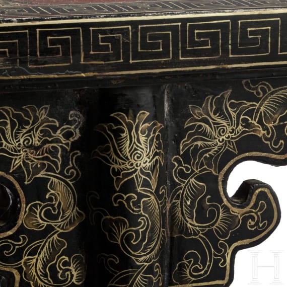 A pair of two Japanese side tables, Meiji-/Showa-period
