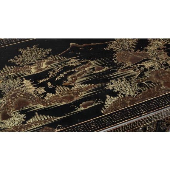 A pair of two Japanese side tables, Meiji-/Showa-period