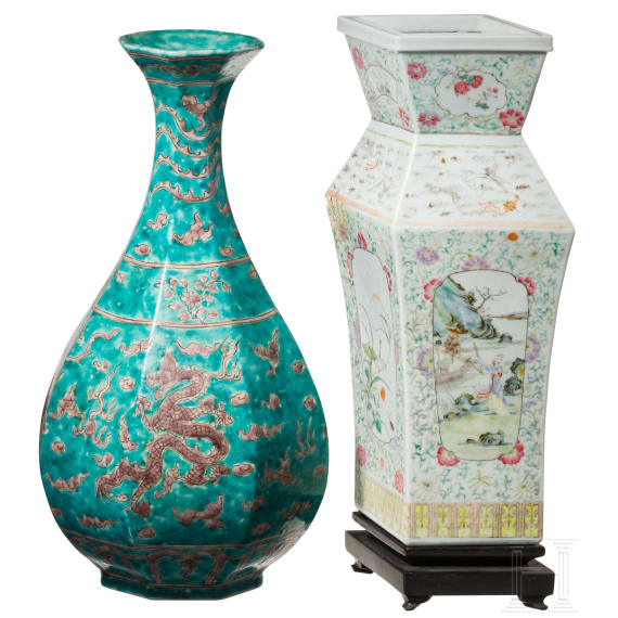 Two Chinese vases, 19th/20th century