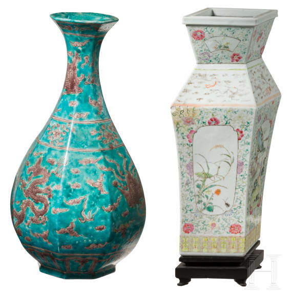 Two Chinese vases, 19th/20th century