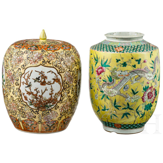 Two Chinese vases, 19th/20th century