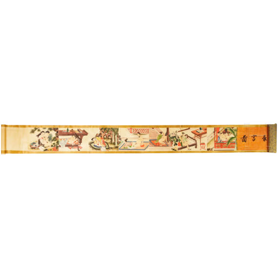 A shunga scroll, China, 1st half of the 20th century