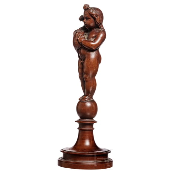 A French or Flemish boxwood figure, circa 1700