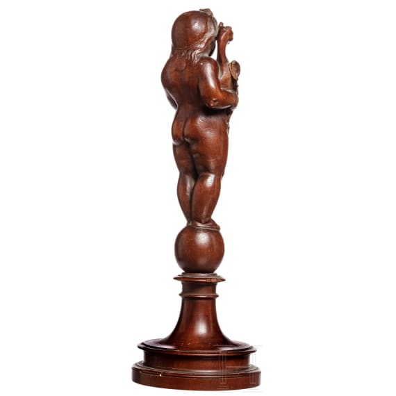 A French or Flemish boxwood figure, circa 1700