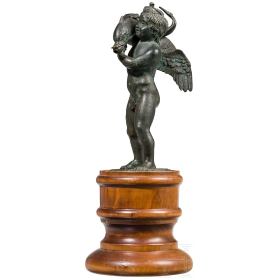 Georgio Sommer - "Eros with Dolphin", Naples, circa 1880