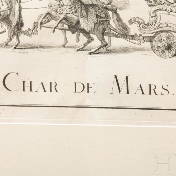 Jean-Francois Blondel (1683 - 1756) - The chariot of Mars, France, 18th century
