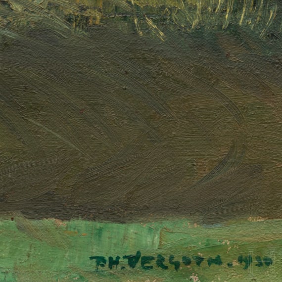 Philipp Vergott (1887 - 1939), "The Hellbrunn Gardens", dated 1930