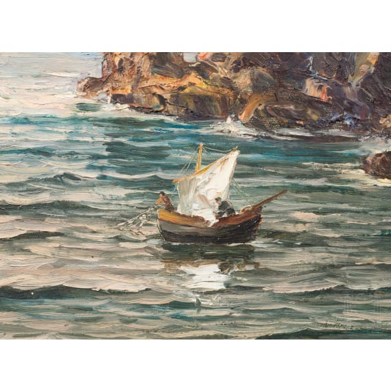 Rolf Knobloch (1891 - 1964) - a marine painting