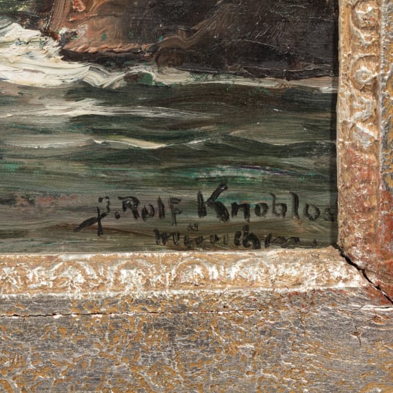 Rolf Knobloch (1891 - 1964) - a marine painting
