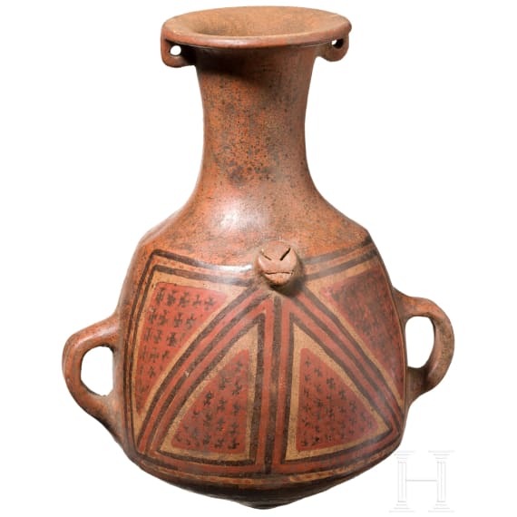 An Peruvian Inca ticachurana flask, 15th &ndash; 16th century