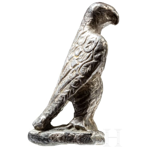 A Roman silver eagle, 1st - 3rd century AD