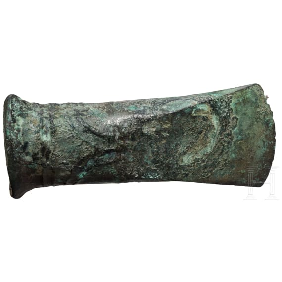 A Central or western European Bronze Age axehead, circa 950 &ndash; 600 B.C.