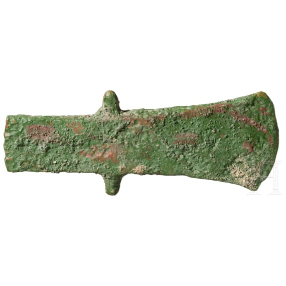 A copper alloy axe head from the Iberian Peninsula, 2nd millennium B.C.