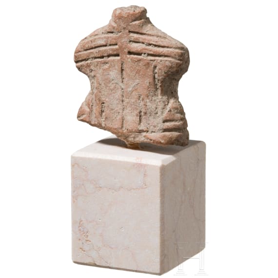 A southeastern European Vinca statuette, 4th millennium B.C.
