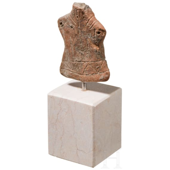 A southeastern European Vinca statuette, 4th millennium B.C.